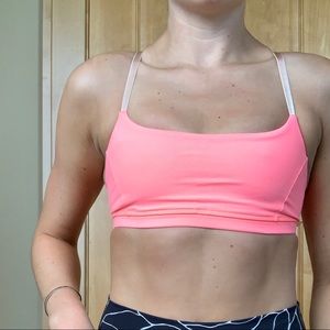 lulu lemon webbed back sports bra